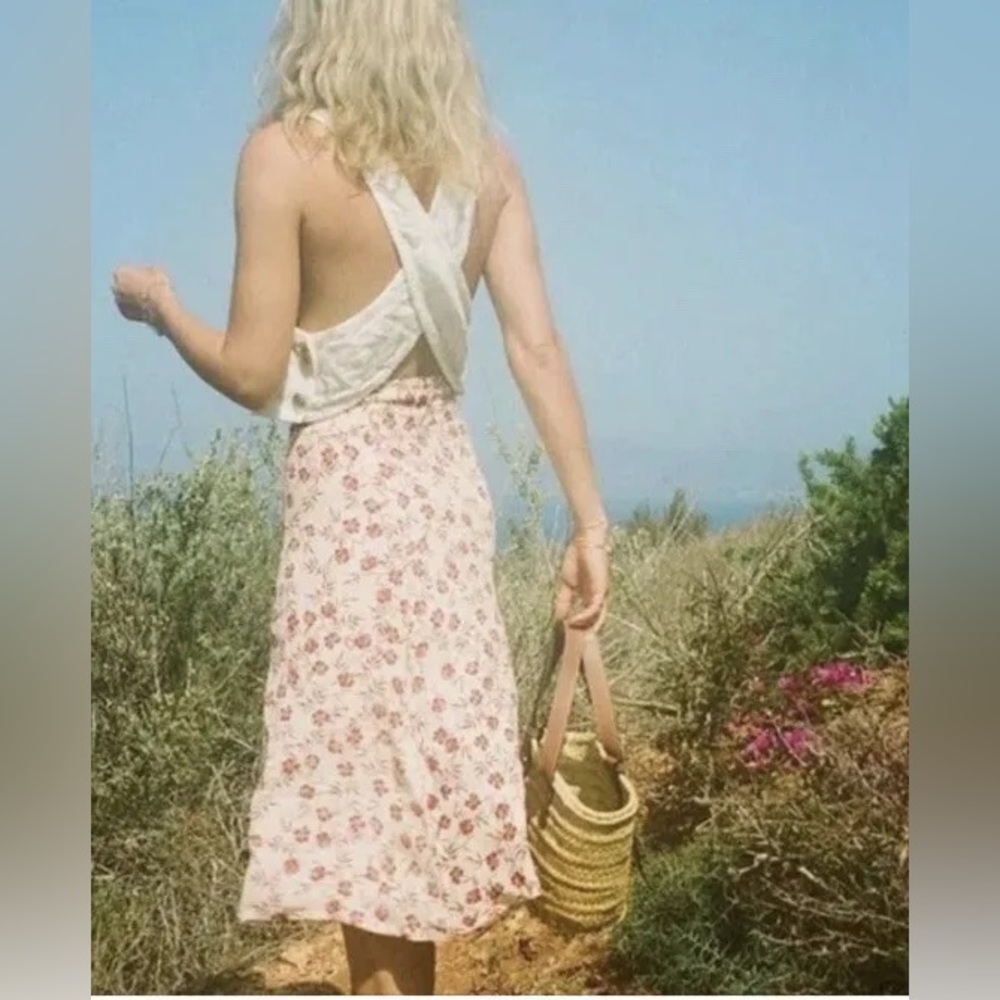 Faithful x Anthropologie Wrap Skirt
